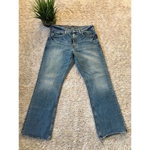 MENS AMERICAN EAGLE BOOTCUT JEANS